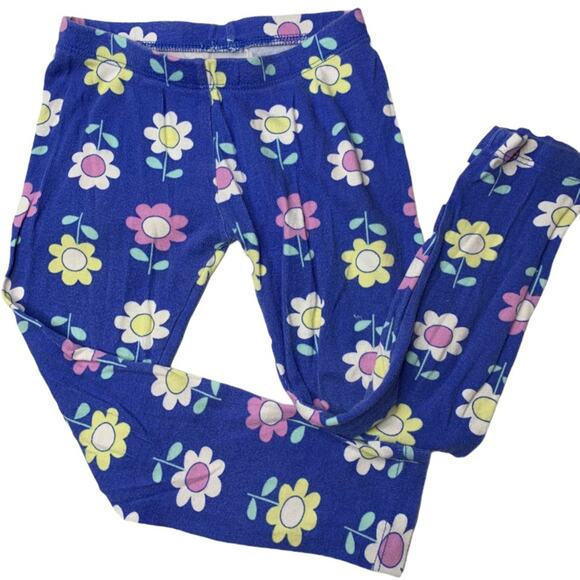 Set 2 Gymboree 4T Blue skirt dots & floral pants - Picture 7 of 8